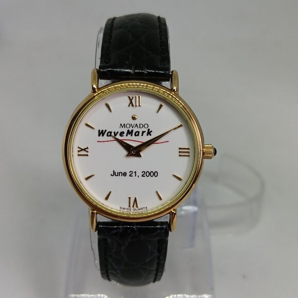 VINTAGE Movado Museum Classic 87-E4-0835 Women\'s 28mm Gold S/Steel Swiss Watch main image 10